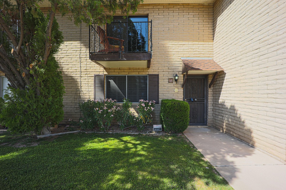Front of Townhome