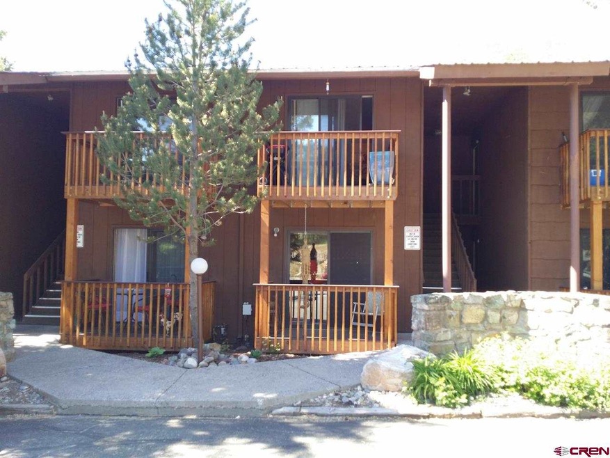 Front of Condo with Porch