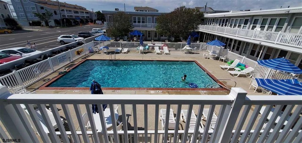Unit has a fabulous pool view