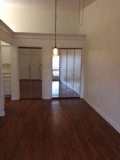 Family room and dining area.  Washer/Dryer behind 