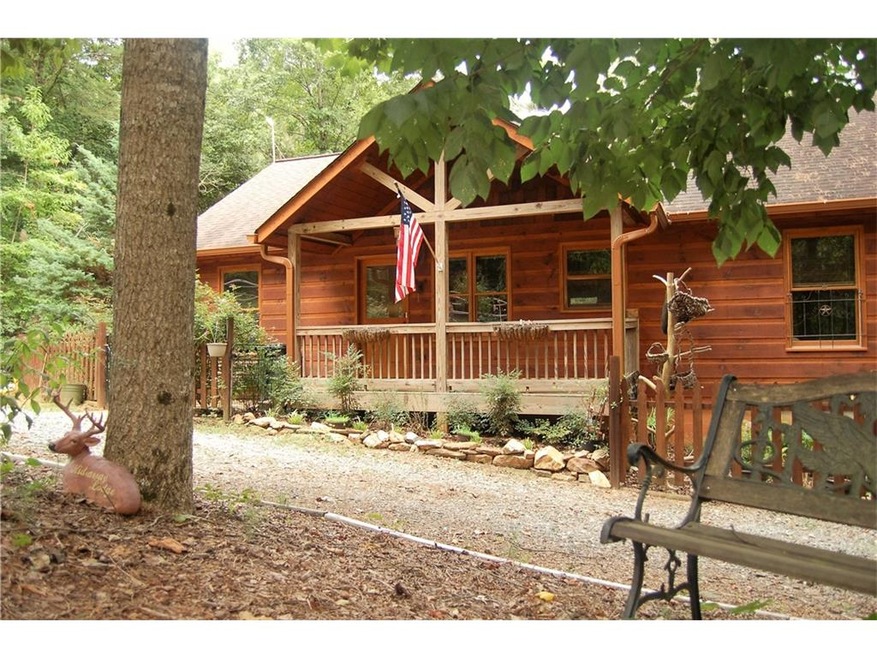 Coosawattee River Resort Rocking Chair Front Porch