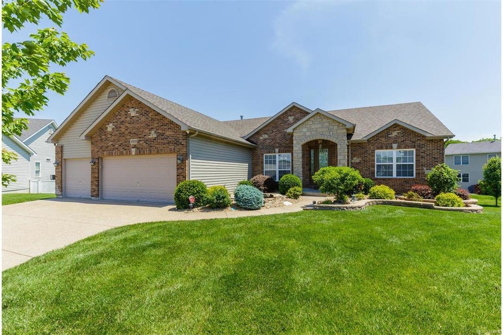 What a beautiful front elevation. The 3 car garage
