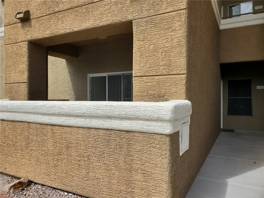 Covered patio