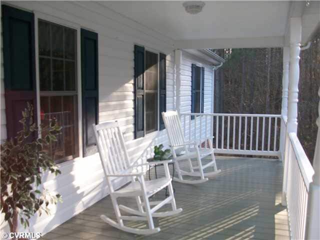 Porch -   Full Country Porch!!  Relax!!  BEAUTIFUL