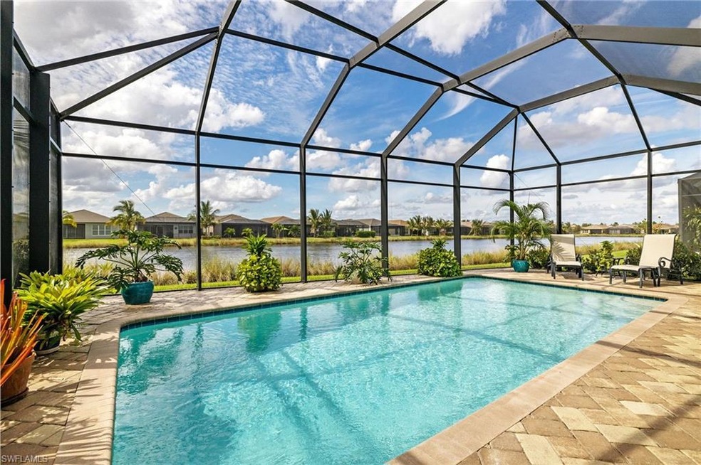 Welcome to your fabulous new home w/ lake view AND a pool!