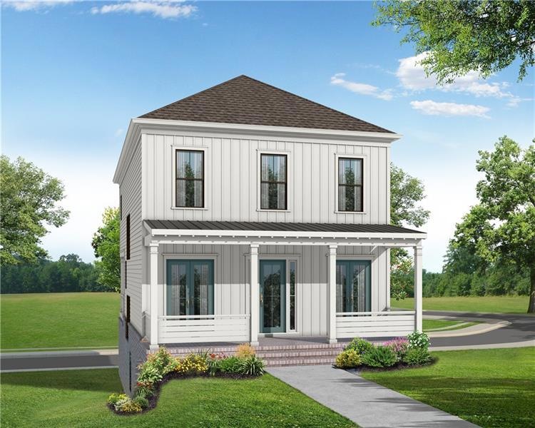 Gorgeous white-painted classic, yet modern farmhou