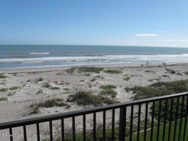 Balcony View of Beach