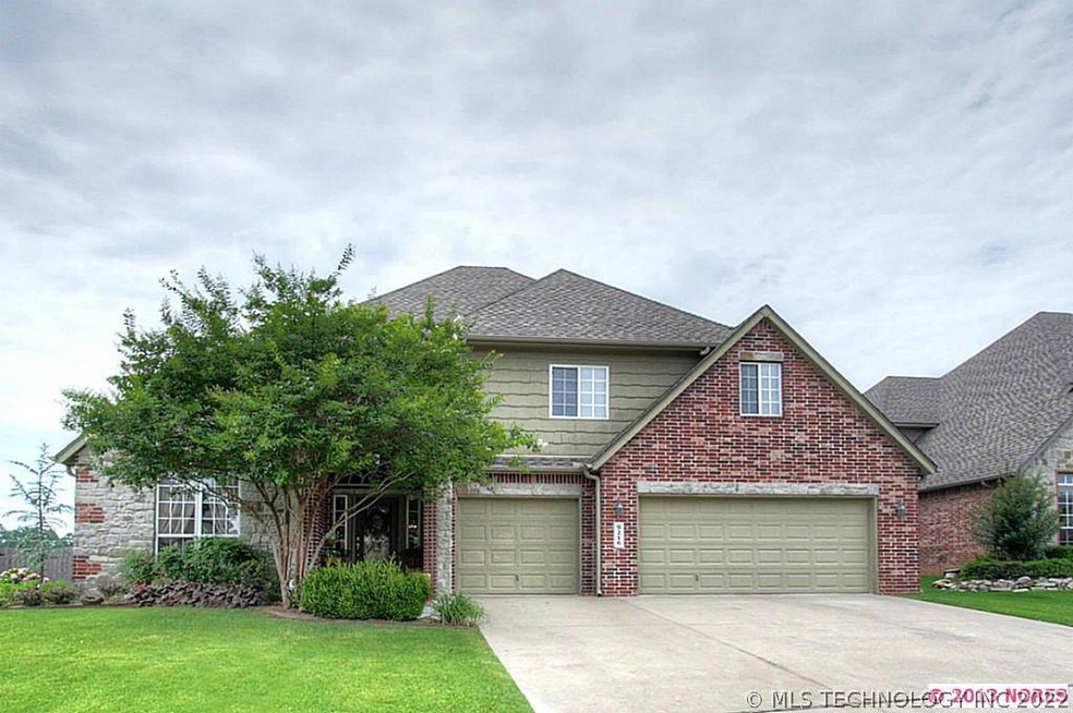 This two-story home is located at 9216 E. 80th Pla