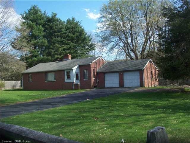 Exterior Front. Solid built 2-3 BR Brick Ranch, .6