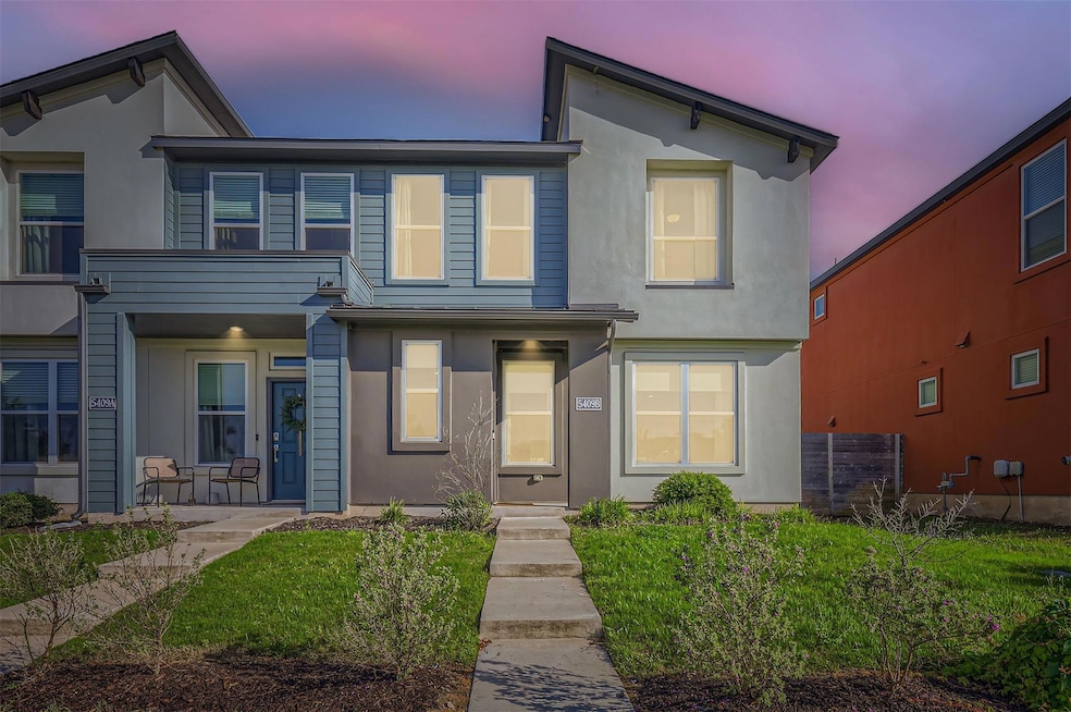 Multi unit property featuring stucco siding