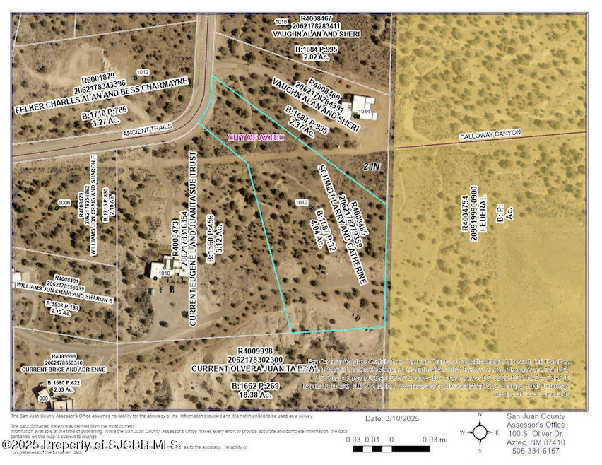 Aerial Plat Map