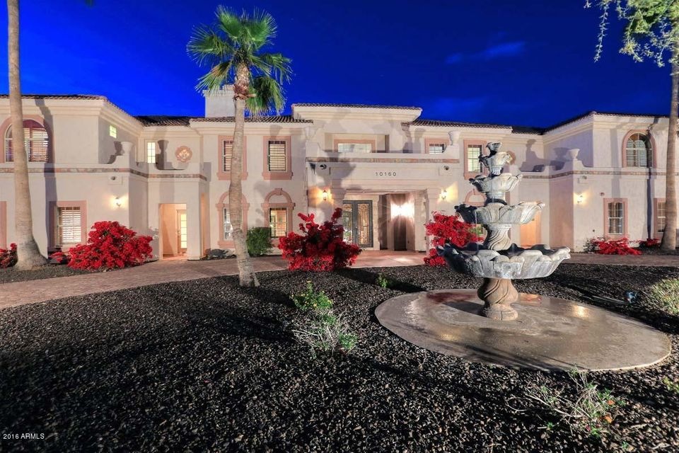 Front of Estate Evening