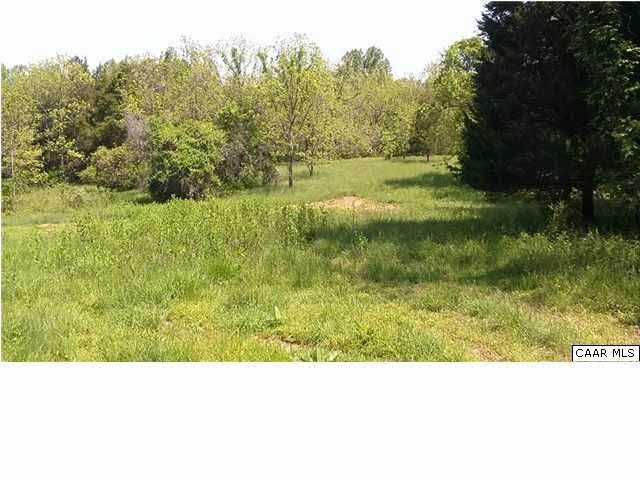 Meadow in center of property