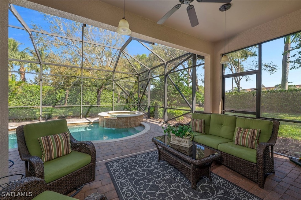 The peaceful lanai with pool/spa is your retreat