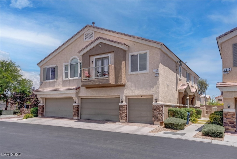 Popular D R Horton Townhome front facade. The unit