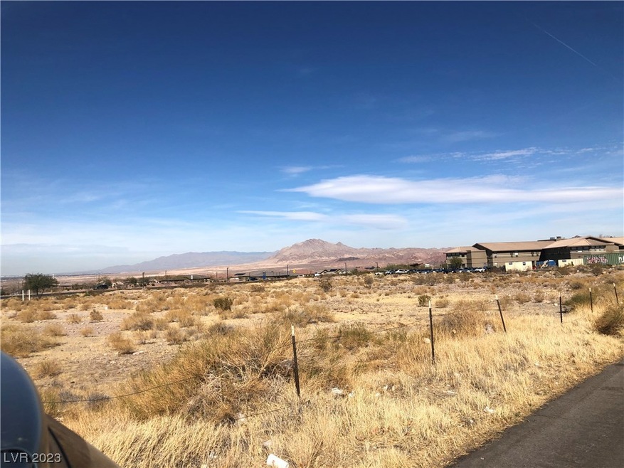 Looking from back of Lot across Lake Mead Pkwy .