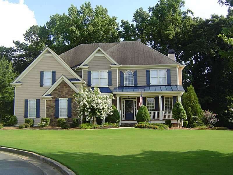 Exterior Front. BEAUTIFUL TRADITIONAL HOME ON LARG