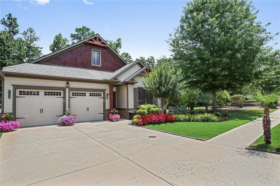 Custom Craftsman Ranch situated on corner private 