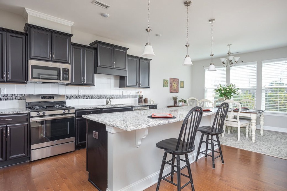 Plenty of countertop working space!