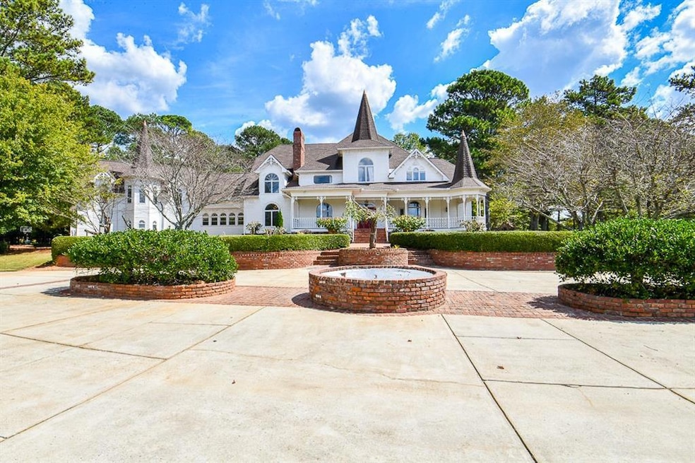 View of front of house with covered porch