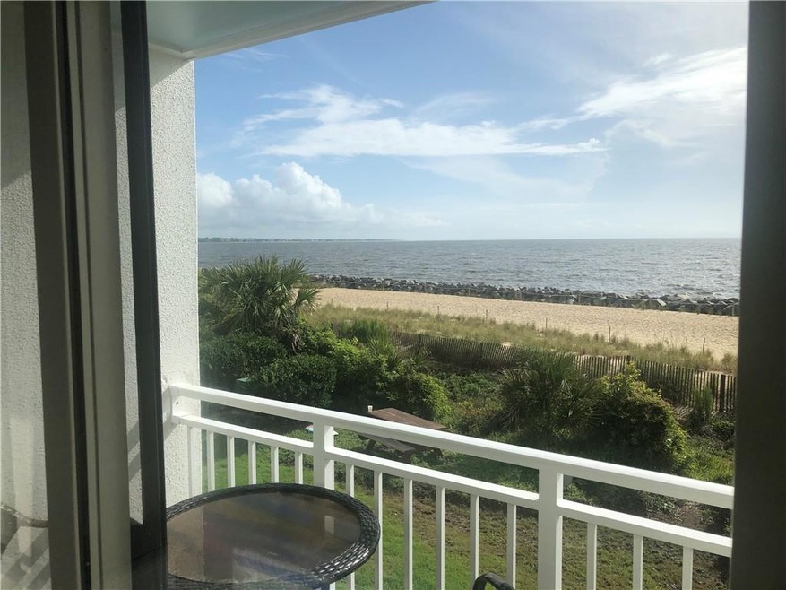Upstairs balcony view