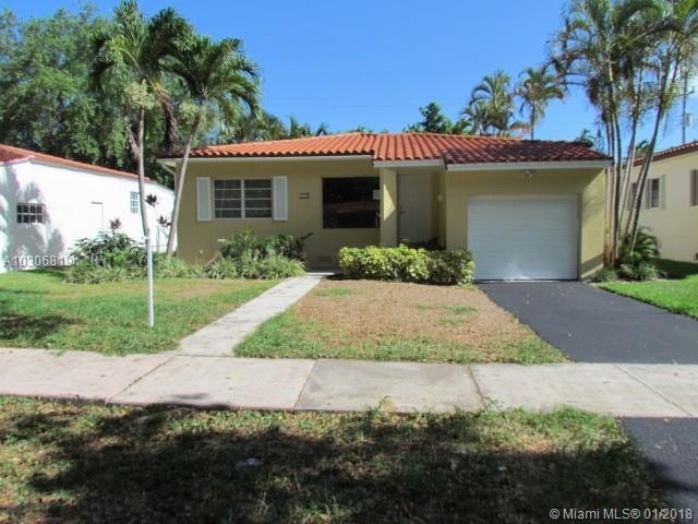 Coral Gables Charmer with nice Curb Appeal.