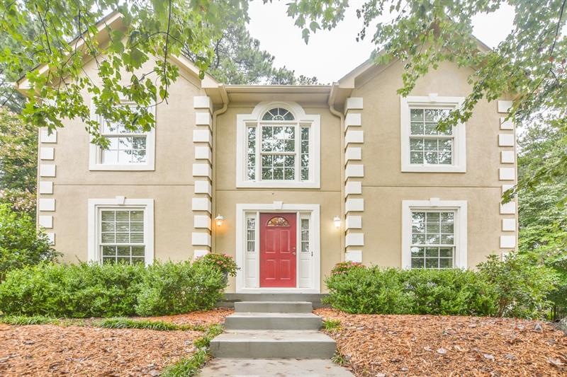 Curb view of home