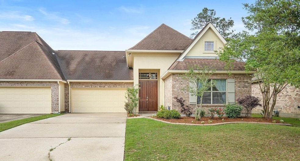 Townhome with 2 car garage.