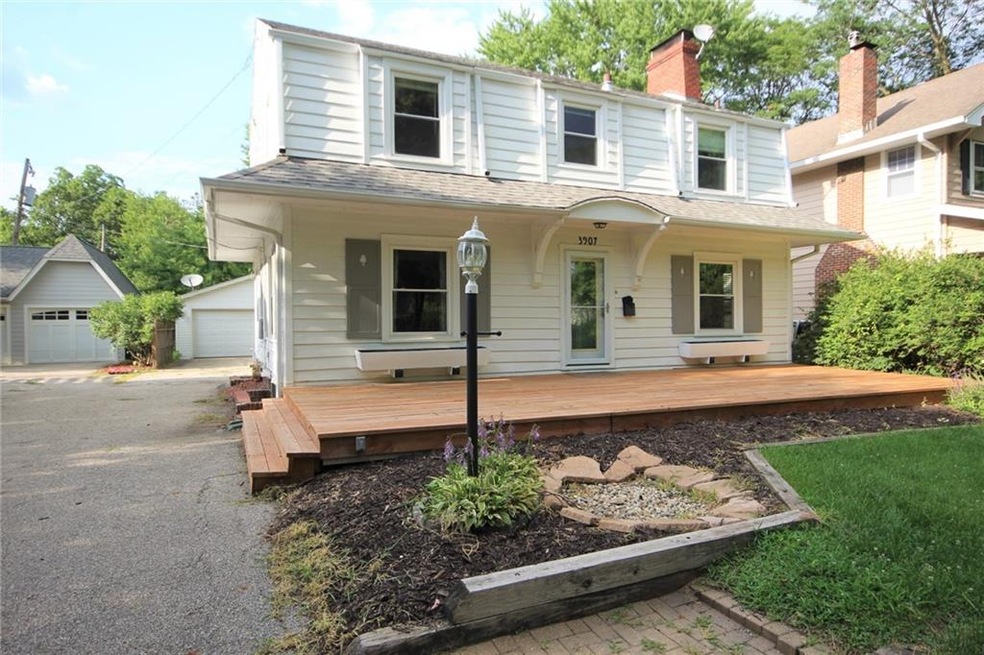Side View of Front of House