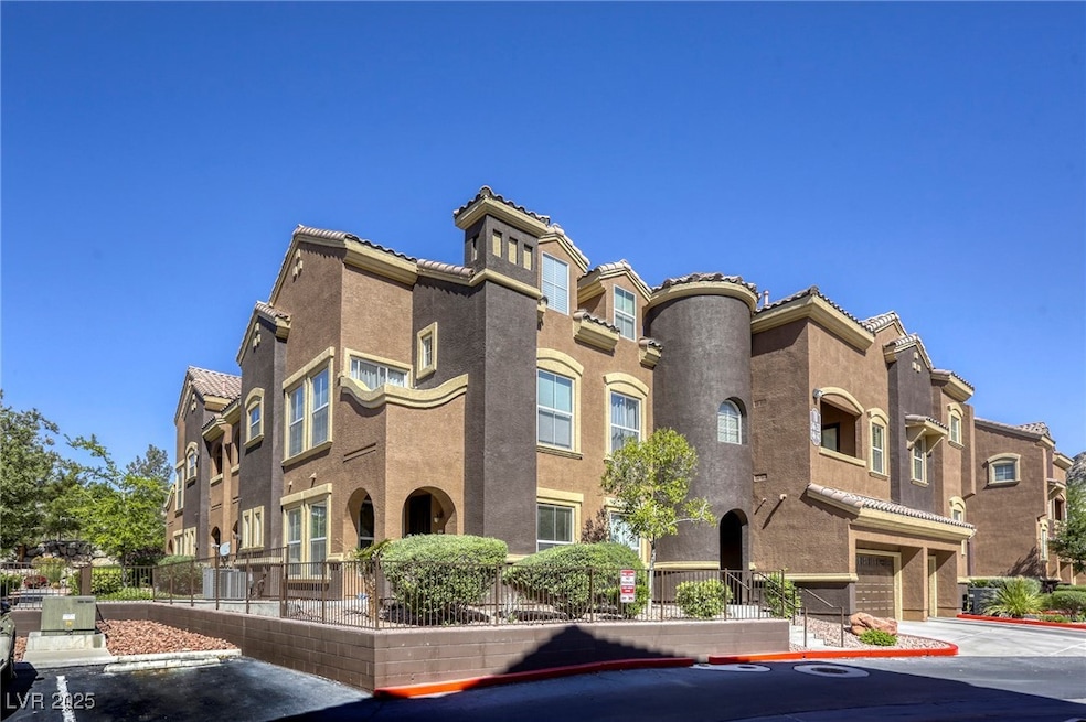 View of building exterior with a residential view