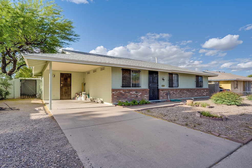 Front of Home w/ Carport