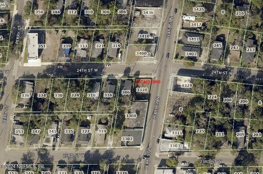 320 Pearl St - Aerial