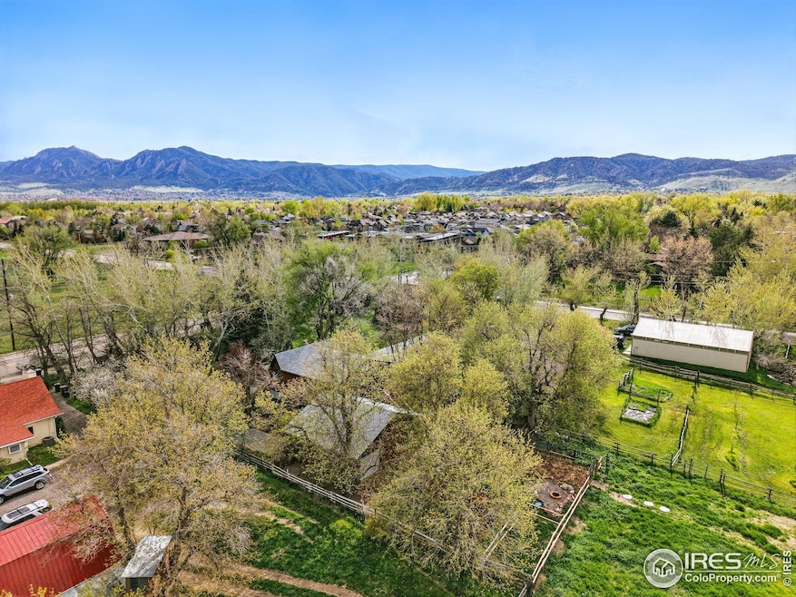 Enjoy Rural Living on .73 Acres, only 10 minutes from Downtown Boulder!