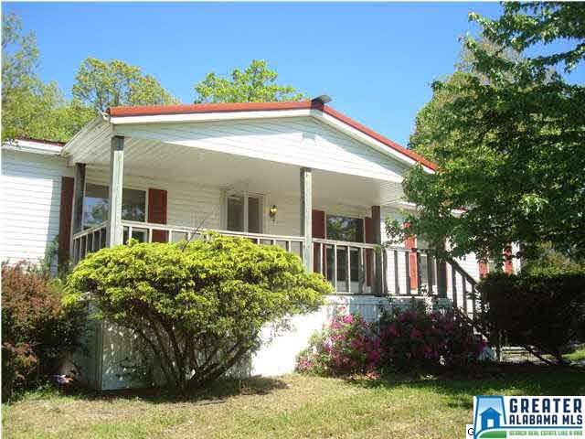 Front view of home with a nice front porch just wa