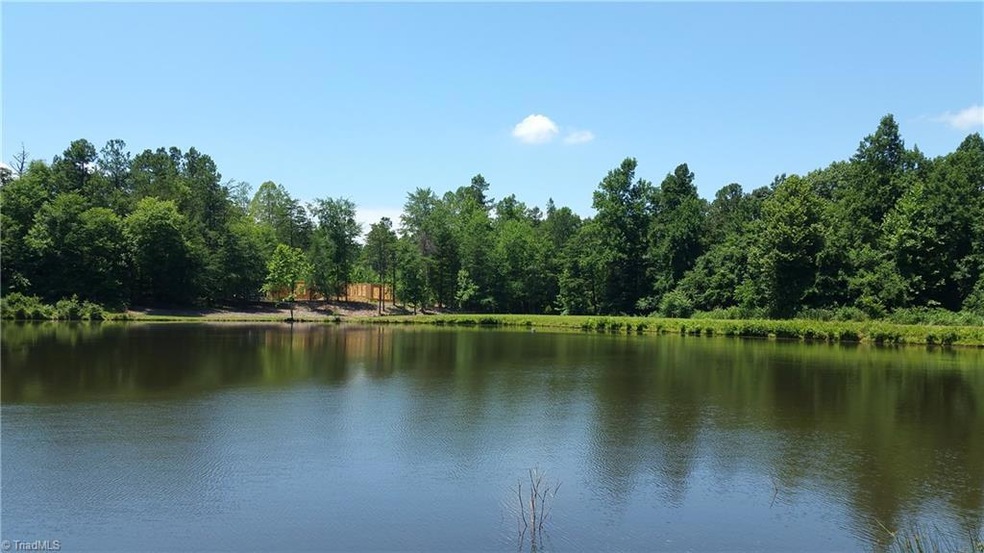 This Picture was taken from Tract D looking across the lake. A small portion ot Tract B is to the right in the picture.