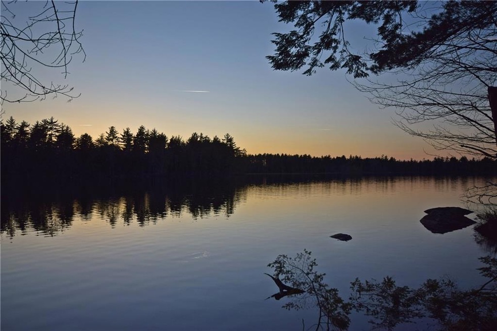 Sunset on Crooked Pond