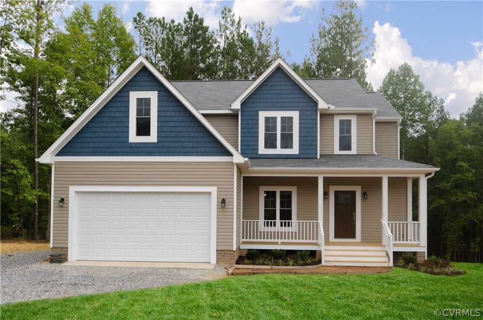 Front Elevation of Model Home - Home to be Built w