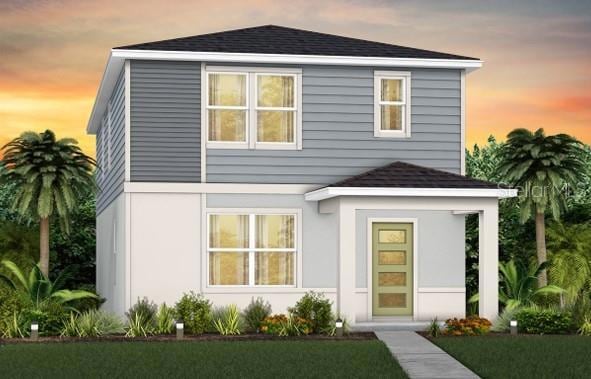 Exterior Design. Artistic rendering for this new construction home. Pictures are for illustrative purposes only. Elevations, colors and options may vary.