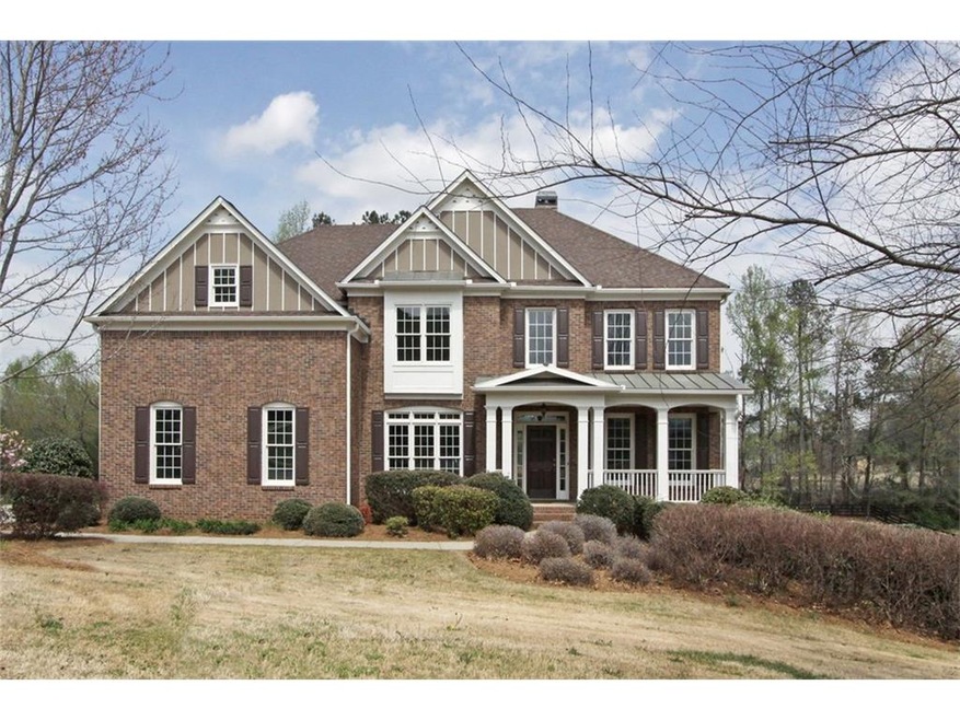 Rocking Chair Front Porch, Brick & Hardy Siding, F