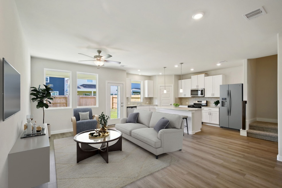 Photo is not of the actual home, but is an inspirational photo of builder’s model home and may depict options, furnishings, and/or decorator features that are not included
