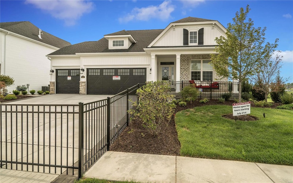 Front Elevation- Fencing will be removed before closing