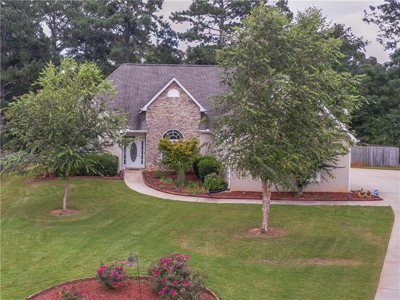 Privately situated on cul-de-sac lot!