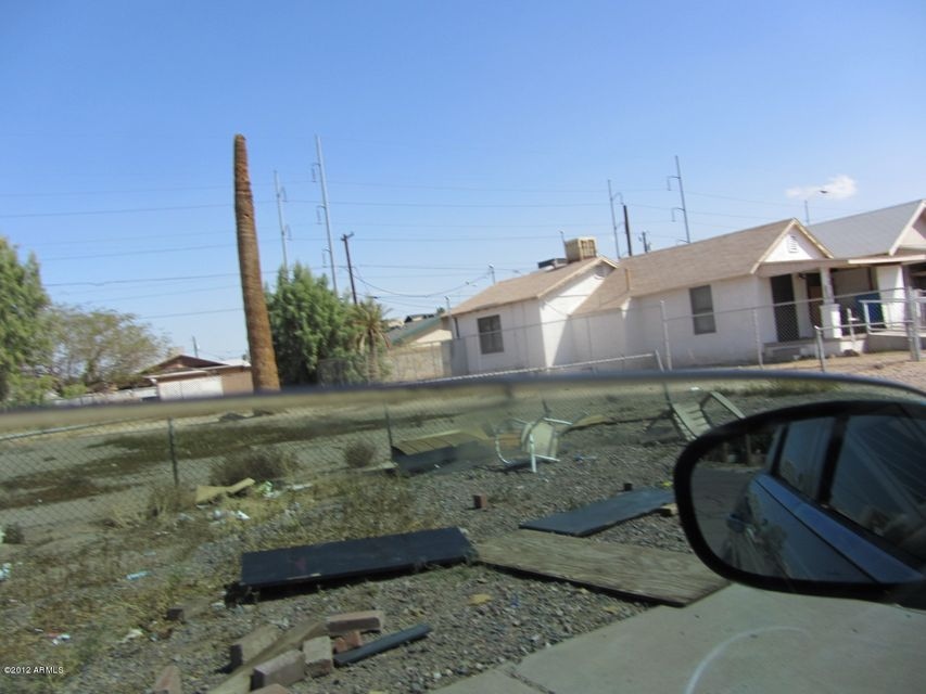 front view of land