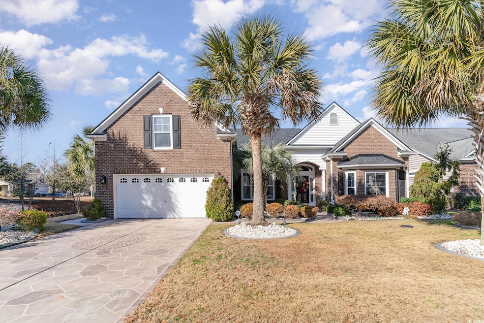 Front of the Home with Brick Elevation, Painted Dr