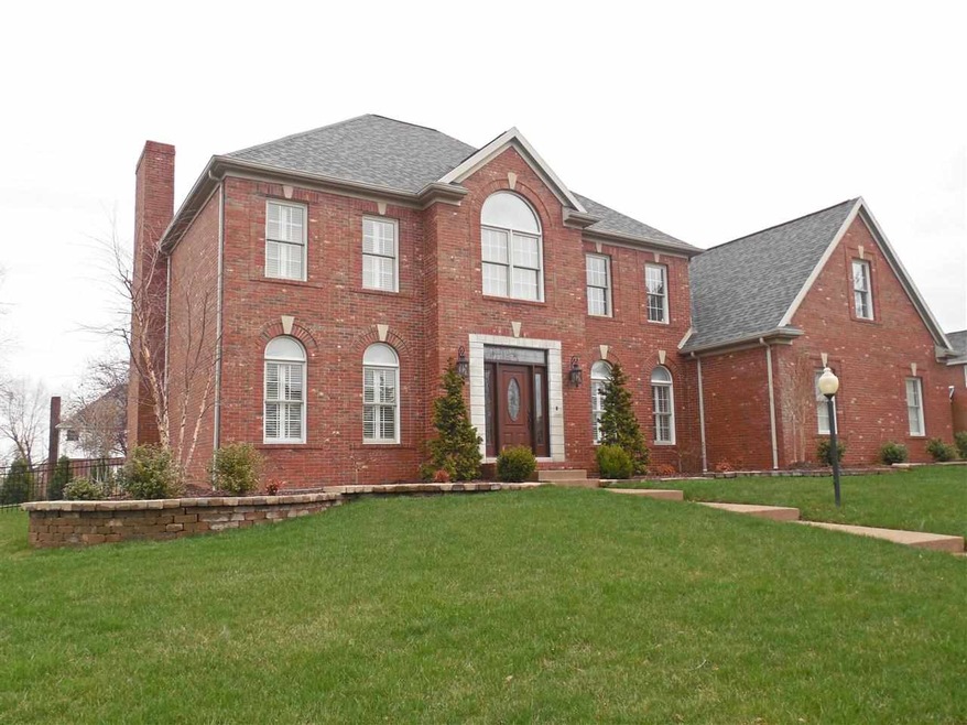 This immaculate 2 story brick home offers 4 bedroo
