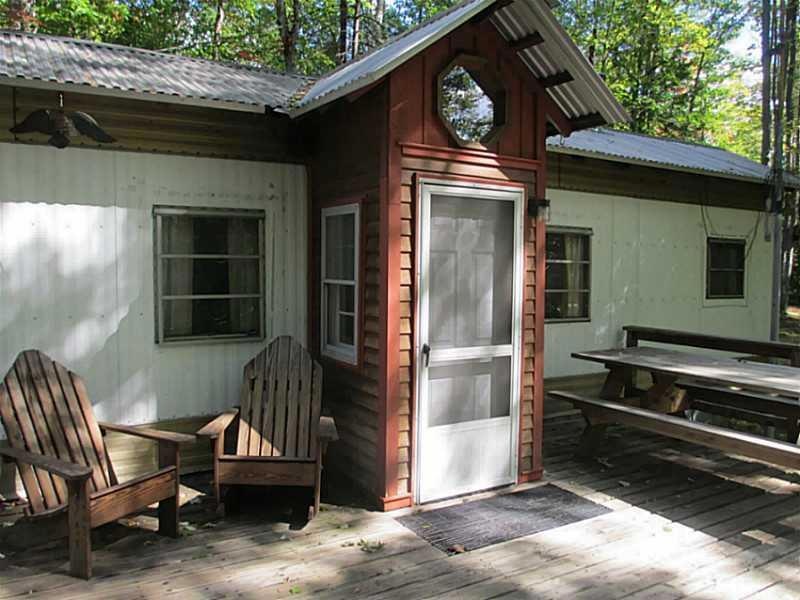 Exterior Front. Entry from the deck...