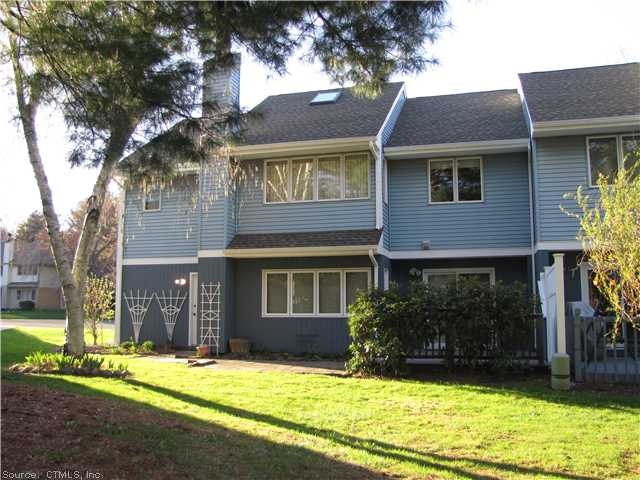 Exterior Back. Private deck off the sliders and pa