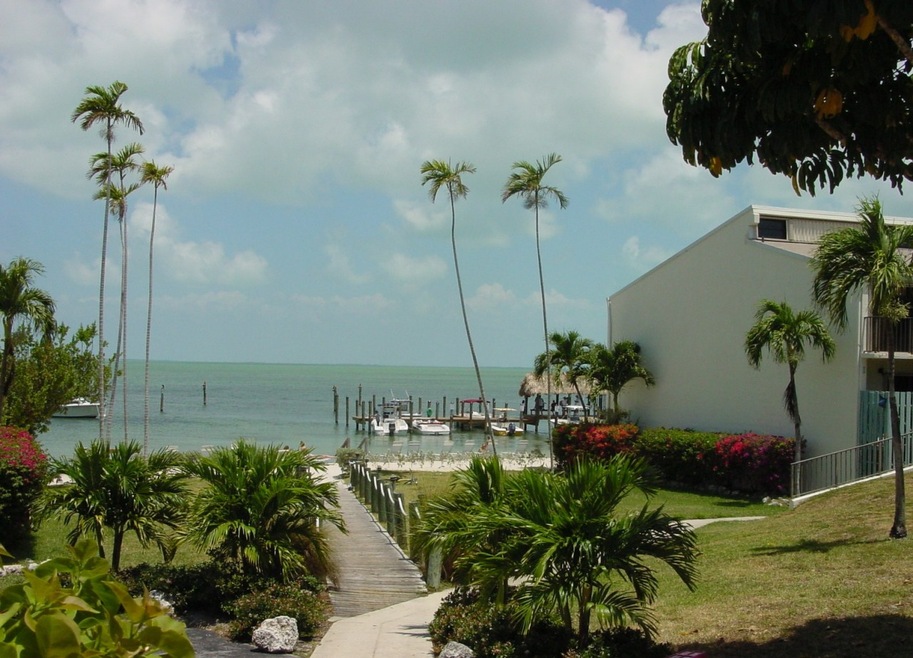 Waterfront with Sandy Beach & Dock