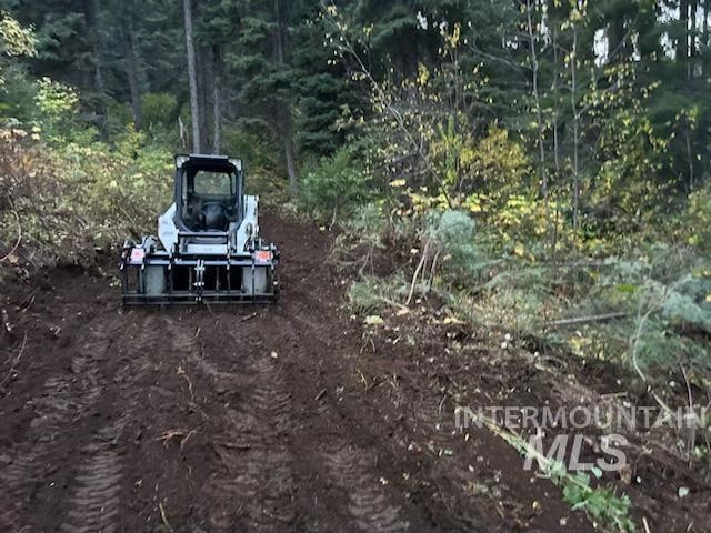 Exterior view of a wood stove