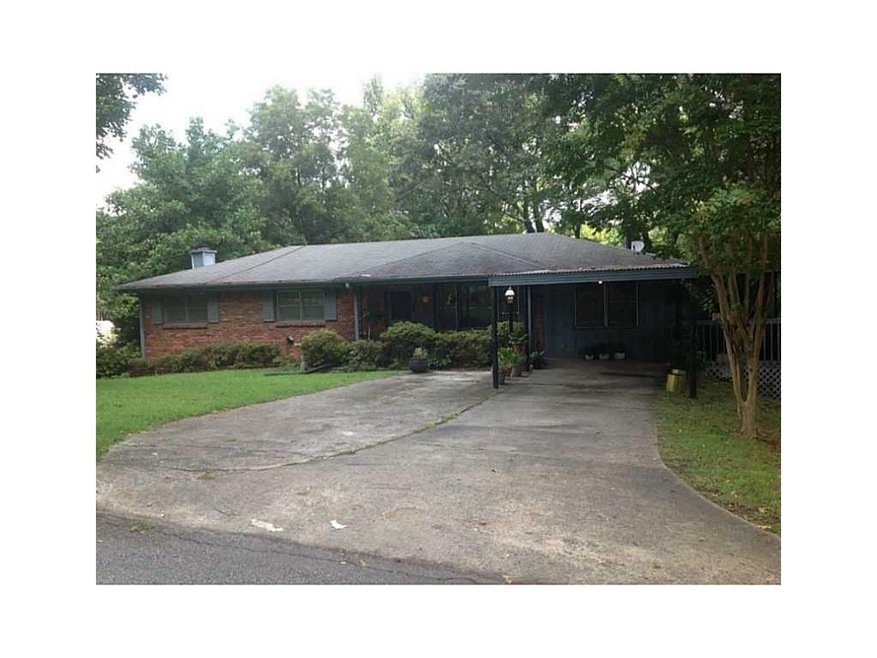 Exterior Front. Four sides brick with ample parkin